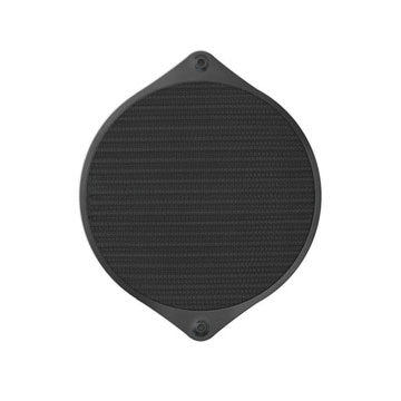 Aluminum Mesh Fan Filter (162mm) AFM-162B - Black Finish