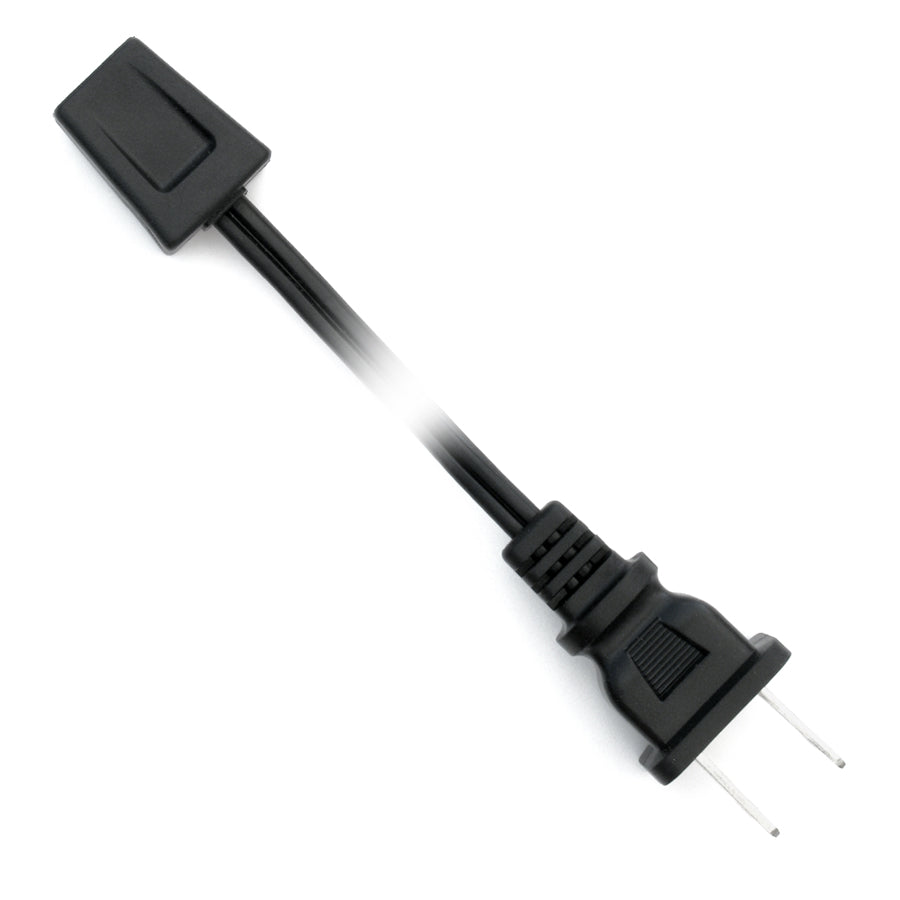 Straight Fan Cord with Electrical Wall Plug (144 Inch) HP100-144P