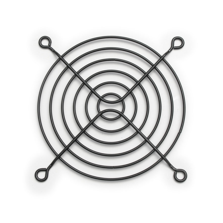 Wire Fan Guard (92mm/SC92-W2B) - Black Electro Deposit Finish
