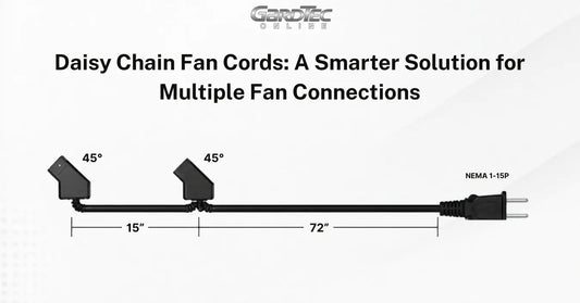 Daisy Chain Fan Cords