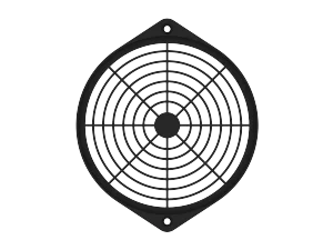 162mm Fan Guard, Plastic SC162-P10