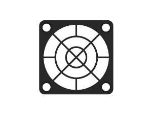 40mm Fan Guard, Plastic SC40-P10