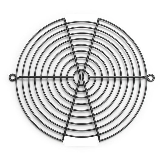 162mm Black Fan Guard, Wire SC162-W1B (Black Electro Deposit Finish)